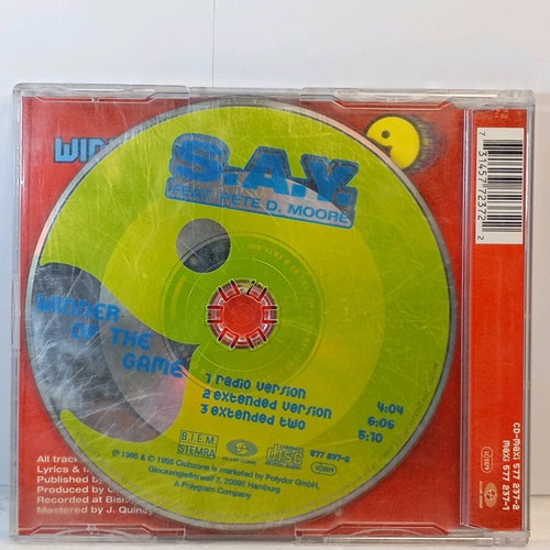 S.A.Y feat. Pete Moore CD used