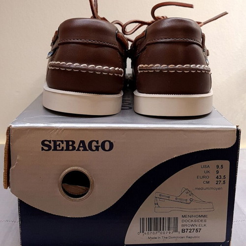 Sebago Boat Shoes New No 43.5 Brown
