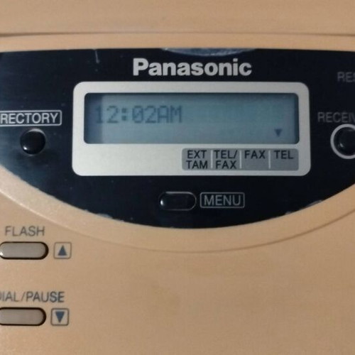 Panasonic KX-F2510 fax machine used with Auto Power On device