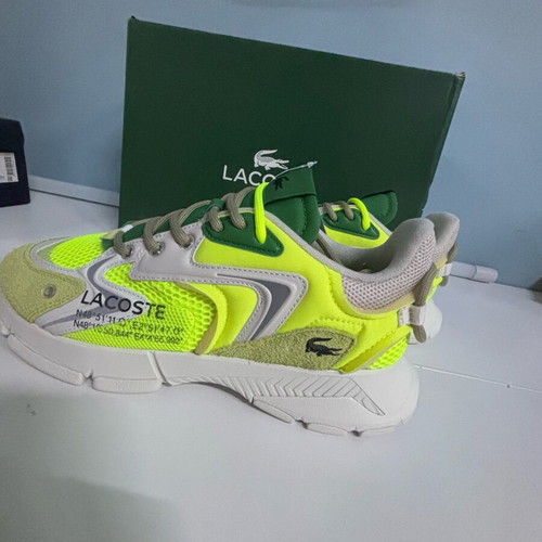 Lacoste men's sneakers new, size 44, green and yellow