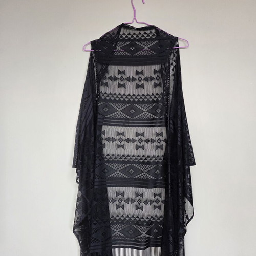 Kaftan Pink Woman new, black