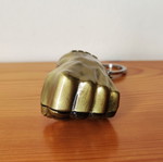 The Incredible Hulk Fist μπρονζέ και χρυσό μεταλλικό μπρελόκ Marvel συλλεκτικό