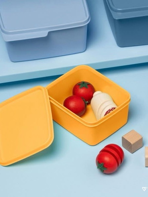 Tupperware Fres 500 ml container new, orange