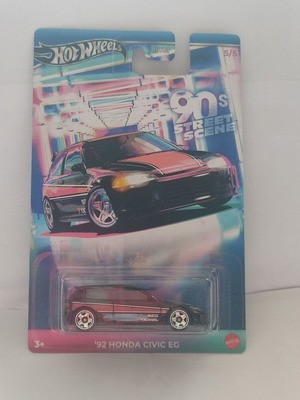 Honda Civic EG Hot Wheels new from 90s street scene series
