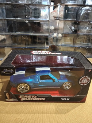 Fast & Furious 1 Ford GT μεταλλικό αυτοκίνητο καινούργιο στην αρχική συσκευασία