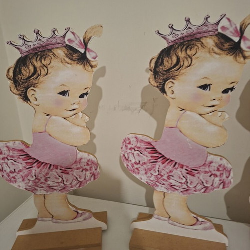 Wooden figures, set of 4, 40 cm each