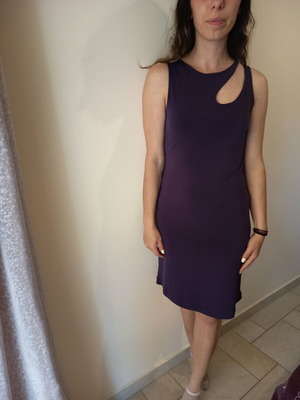 Dress purple, like new, size S