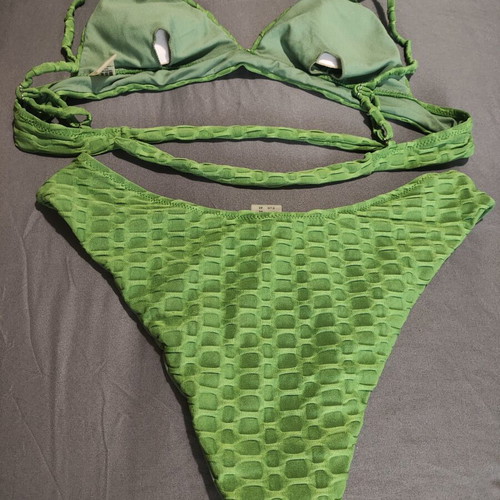 Bikini new, size M-L, green