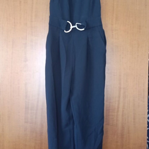 Mango jumpsuit blue, like new, size medium
