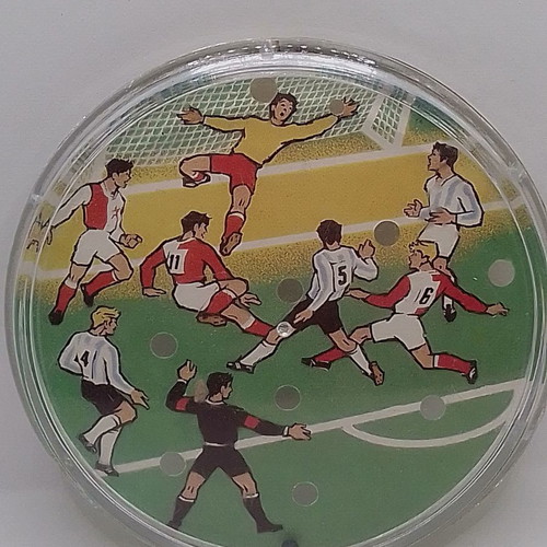 Vintage double-sided foosball game used USSR Dynamo Pakhtakor