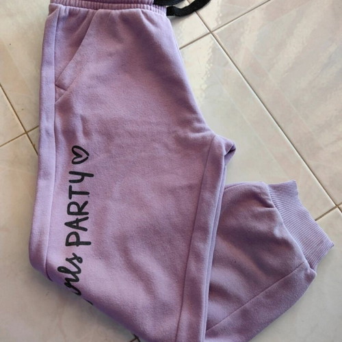 Benetton girls' outfit like new, 2 tops and purple pants