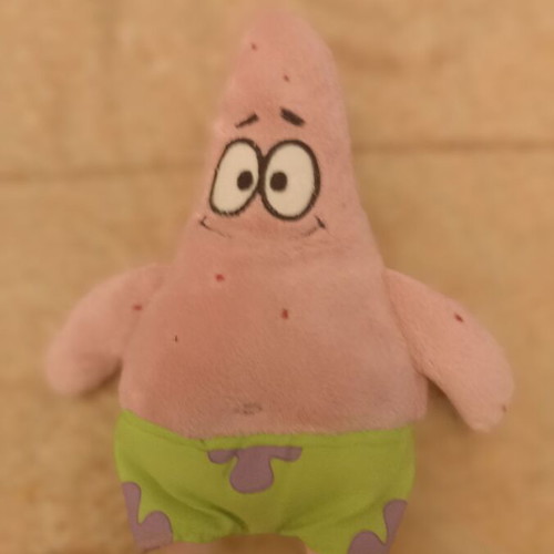 Patrick the starfish plush toy