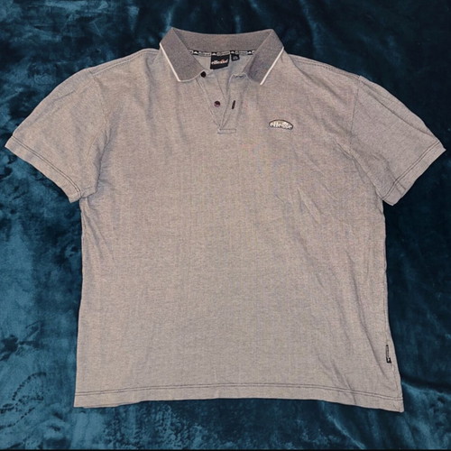 Ellesse polo shirt used, gray, size L
