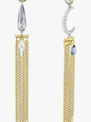 Swarovski Gipsy γυναικεία σκουλαρίκια κρεμαστά επιχρυσωμένα καινούργια