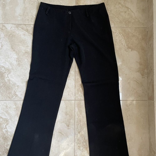 Classic low rise pants, black, size M 38 10