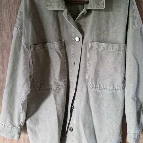 Zara jacket green like new, size S