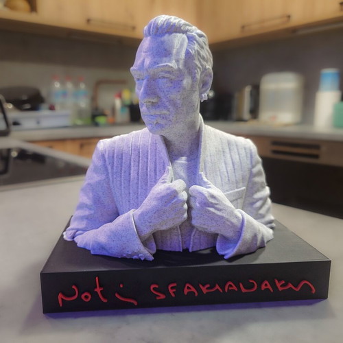 3D print Notis Sfakianakis bust