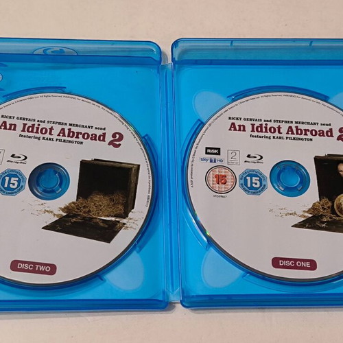 An Idiot Abroad 2 Blu-Ray like new, comedy, TV show
