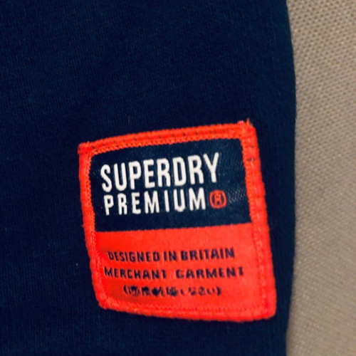Superdry blue shirt size M used in excellent condition