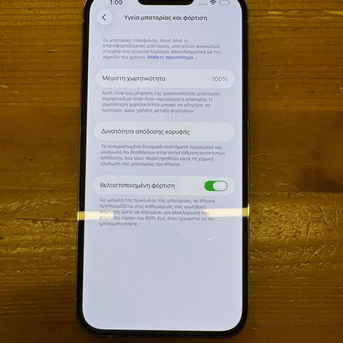 Apple iPhone 13 Pro Max Silver 256GB used, 100% battery health