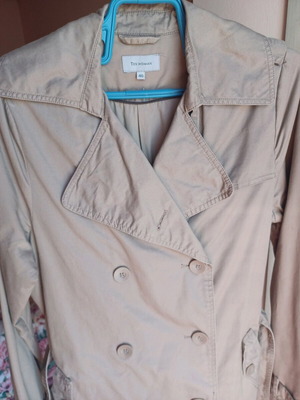 Women's trench coat new, size L 40, color taupe