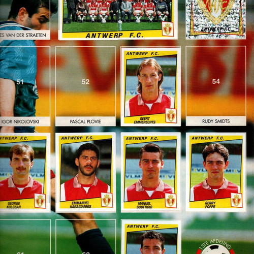 Panini Belgium Football 1997 collectible album new