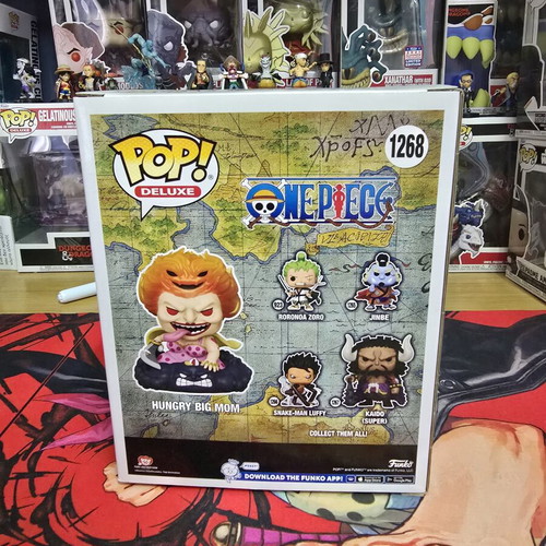 Funko Pop One Piece Deluxe Hungry Big Mom vinyl figure like new