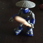 Ninja figure used, 7 centimeters