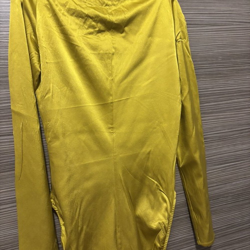 DKNY silk blouse used, size S, gold color