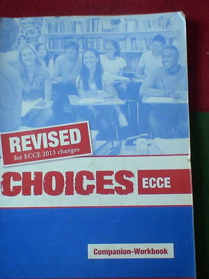 Choices Ecce Companion - Workbook μεταχειρισμένο με σημειώσεις