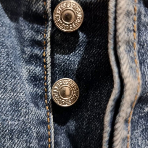 Levi's Ribcage Straight Jean size M 38 10 blue like new