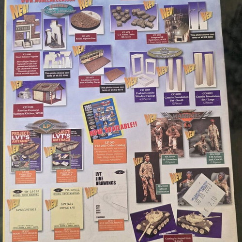Military Modelling June 2003 issue like new