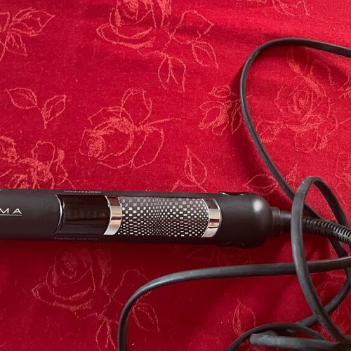Bellissima Imetec gloss titanium ceramic professional hair straightener with thermo control new