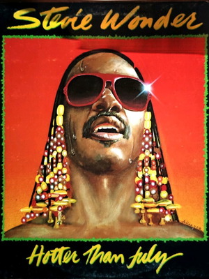 Stevie Wonder Hotter Than July βινύλιο μεταχειρισμένο, pop