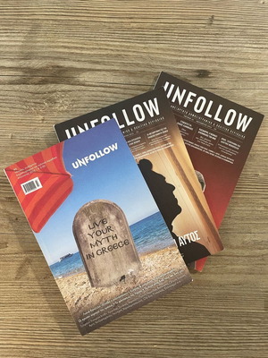 Unfollow magazines used, pack of issues #8, #9, #10, 2012