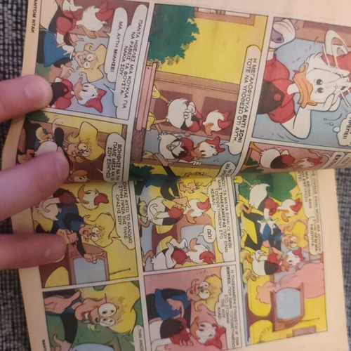 Special Phantom Duck comic used, Disney