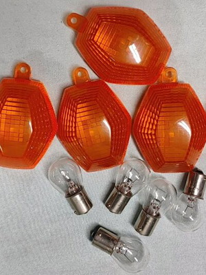V-Strom 650 turn signal crystals used, genuine