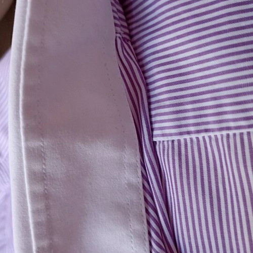 Artisti Italiani men's striped purple white shirt XXL like new