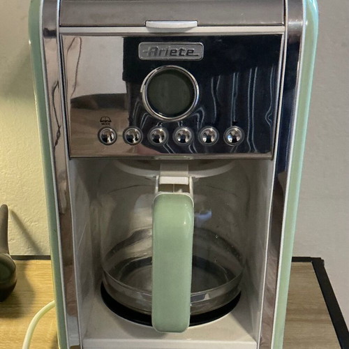 Vintage Ariete Filter Coffee Maker like new, 12-cup capacity