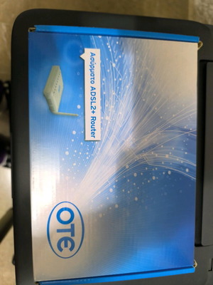 ZTE OTE Router ADSL2+ used with all accessories