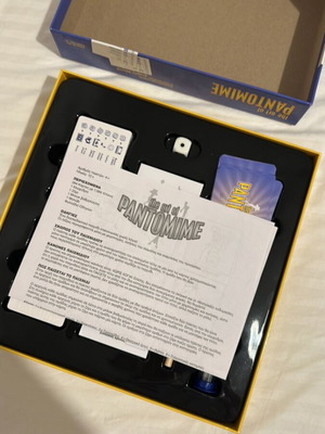 Pantomime new board game