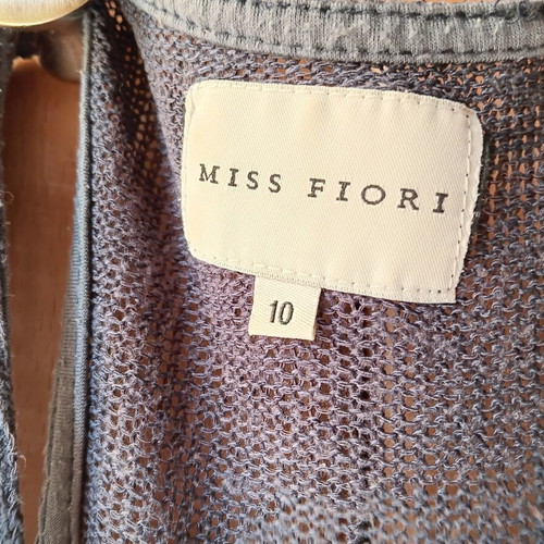 Women's blouse Miss Fiori navy blue like new, size M
