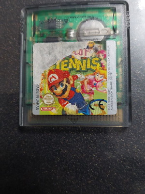 Nintendo Game Boy Mario Tennis μεταχειρισμένο, αυτοκόλλητο σε μέτρια κατάσταση