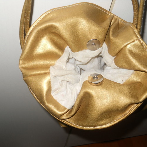 Handheld pouch bag used in excellent condition