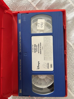 Walt Disney Peter Pan VHS classic movie dubbed, like new