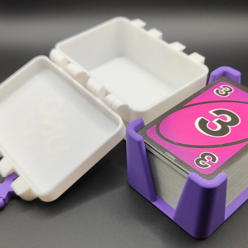 Uno Flip Card Box SnapLock case new for Uno Flip cards