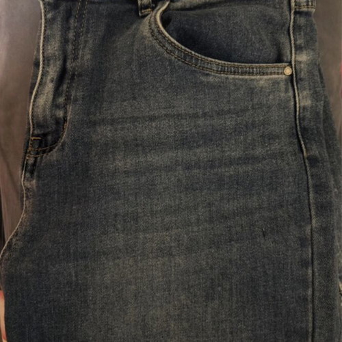 A-Style Blue Jeans high-waisted, like new, size XL
