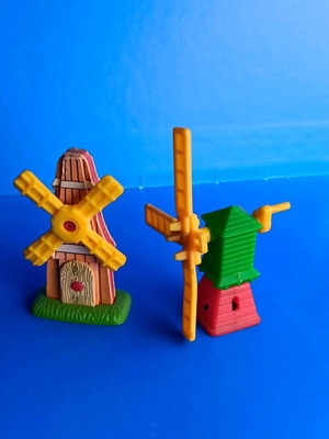 Kinder Surprise μινιατούρες ανεμόμυλοι των 90s, σετ 2