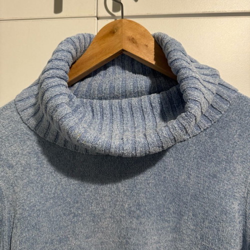 Marks & Spencer blue turtleneck like new, worn few times
