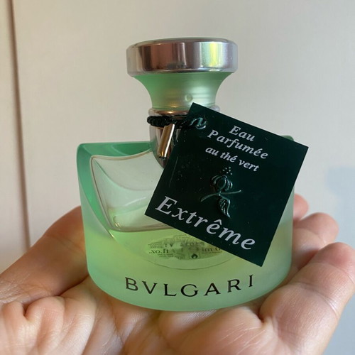 Bvlgari Eau Parfumée au Thé Vert Extrême 50ml vintage perfume like new
